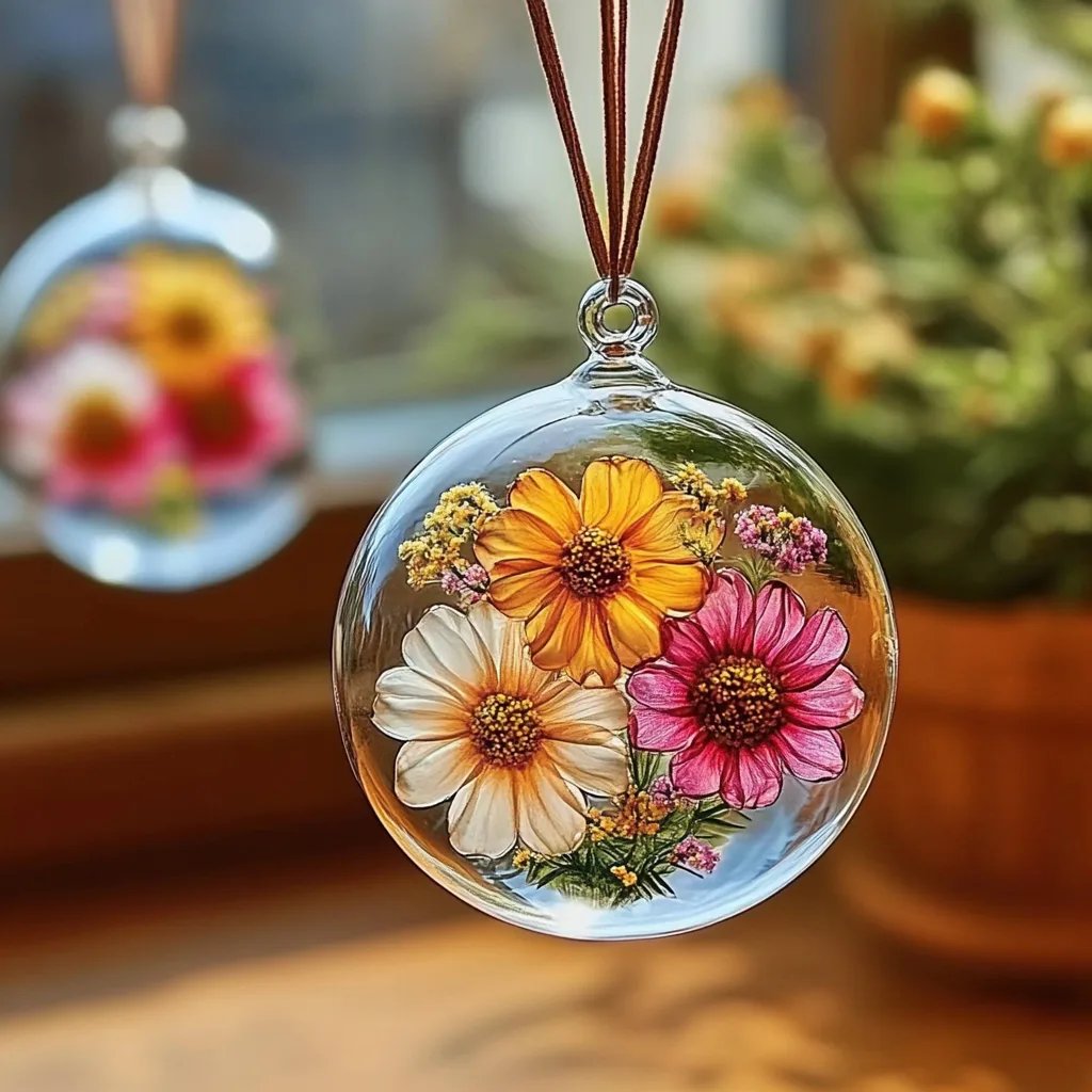 How to Make Clear Glue Flower Suncatchers: A Crafting Journey
