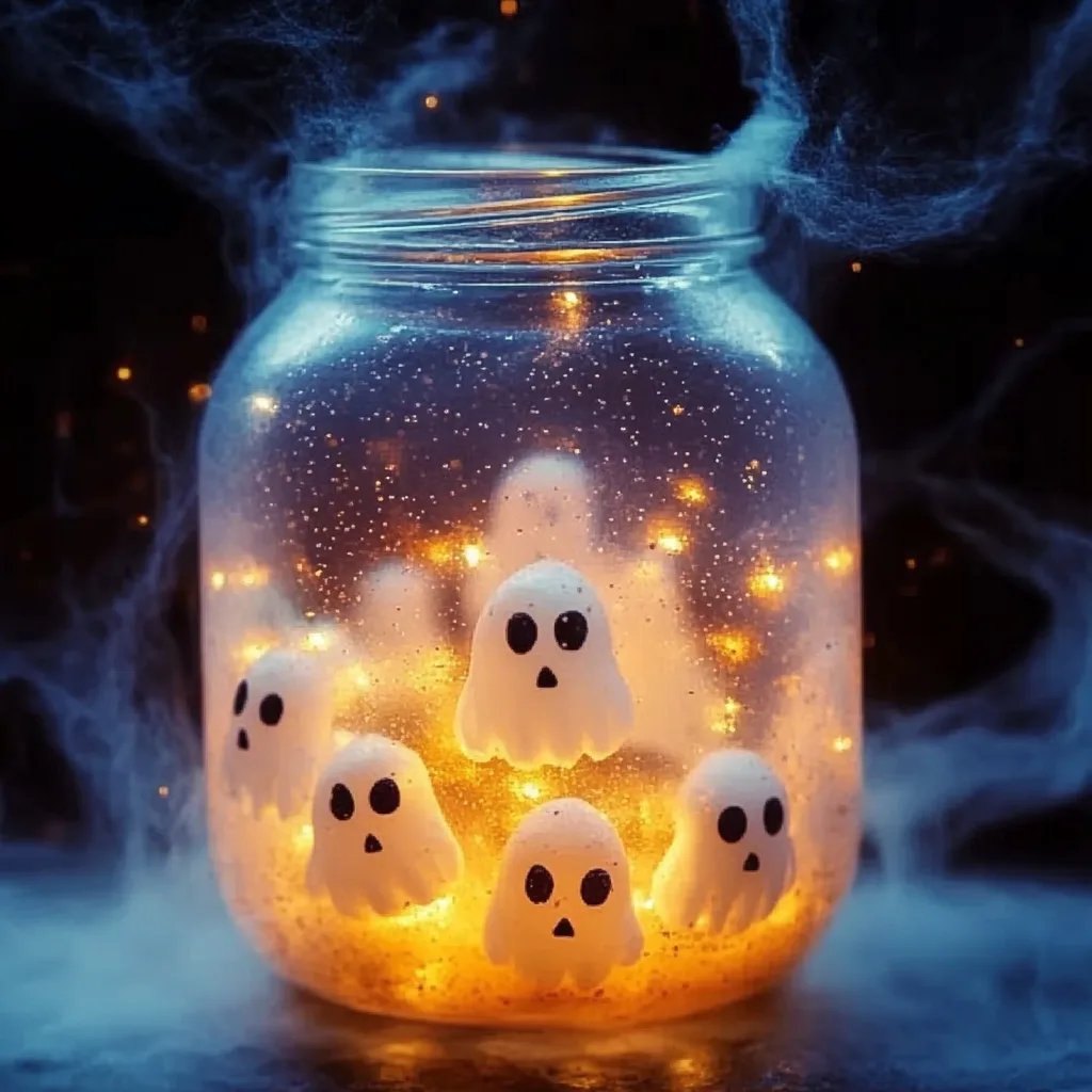 Create Your Own Floating Ghost Sensory Jar: A Fun and Engaging Craft for Kids!