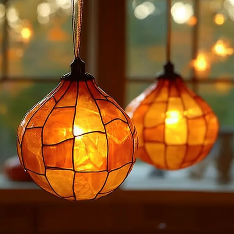 Crafting Autumn Magic: How to Make DIY Pumpkin Suncatchers