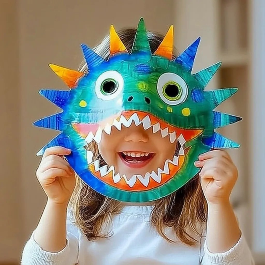 How to Make a DIY Paper Plate Dinosaur Mask: A Step-by-Step Guide