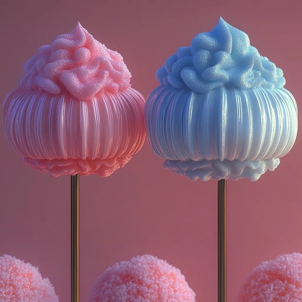 Crafting Sweet Magic: How to Make Cotton Candy Candy Apples
