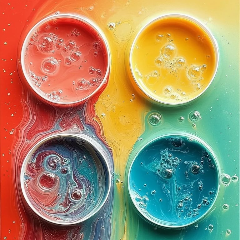 Bubble Painting Adventure: A Step-by-Step Guide to Creating Whimsical Art