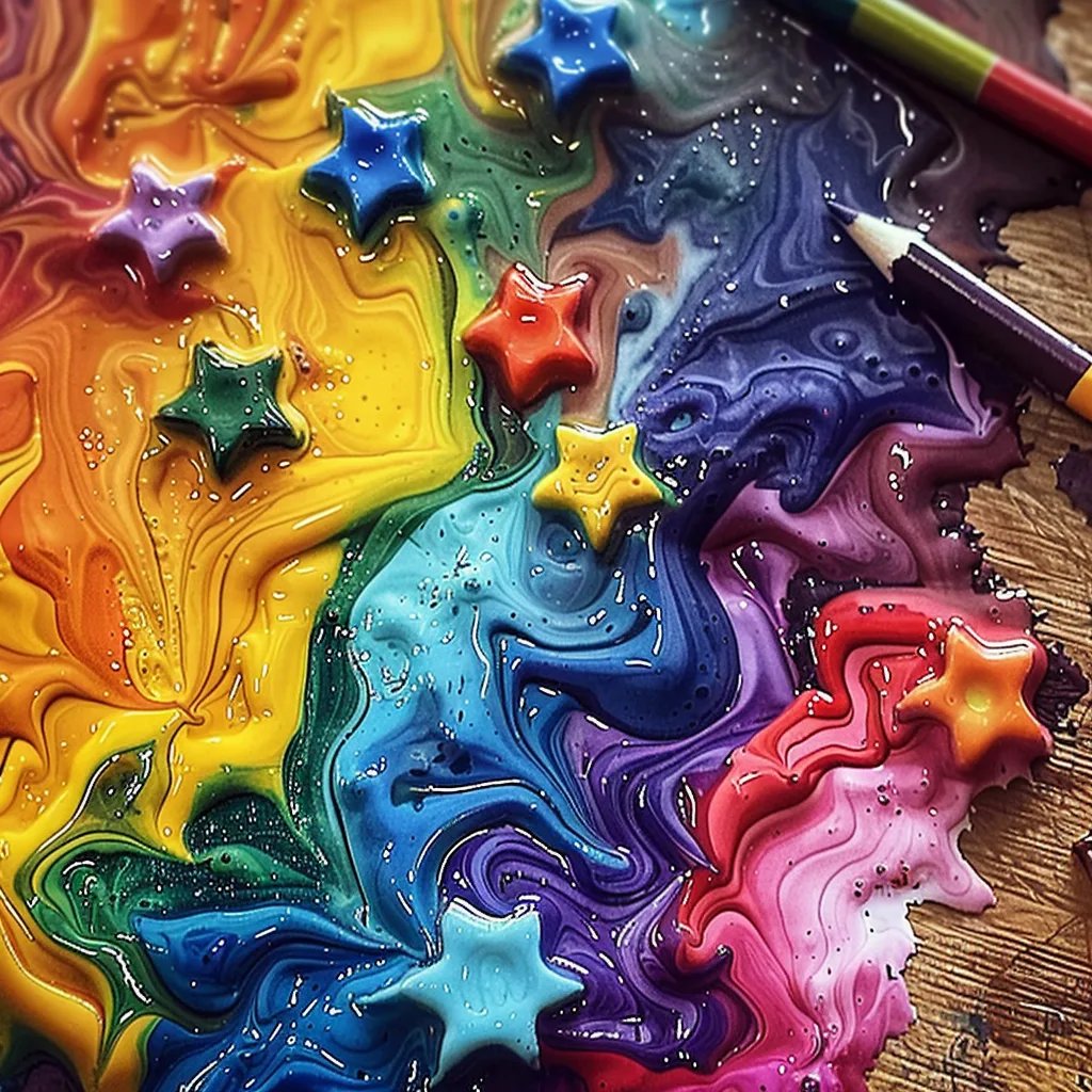 Melted Crayon Art: An Incredible Ultimate Guide for 5 Easy Projects