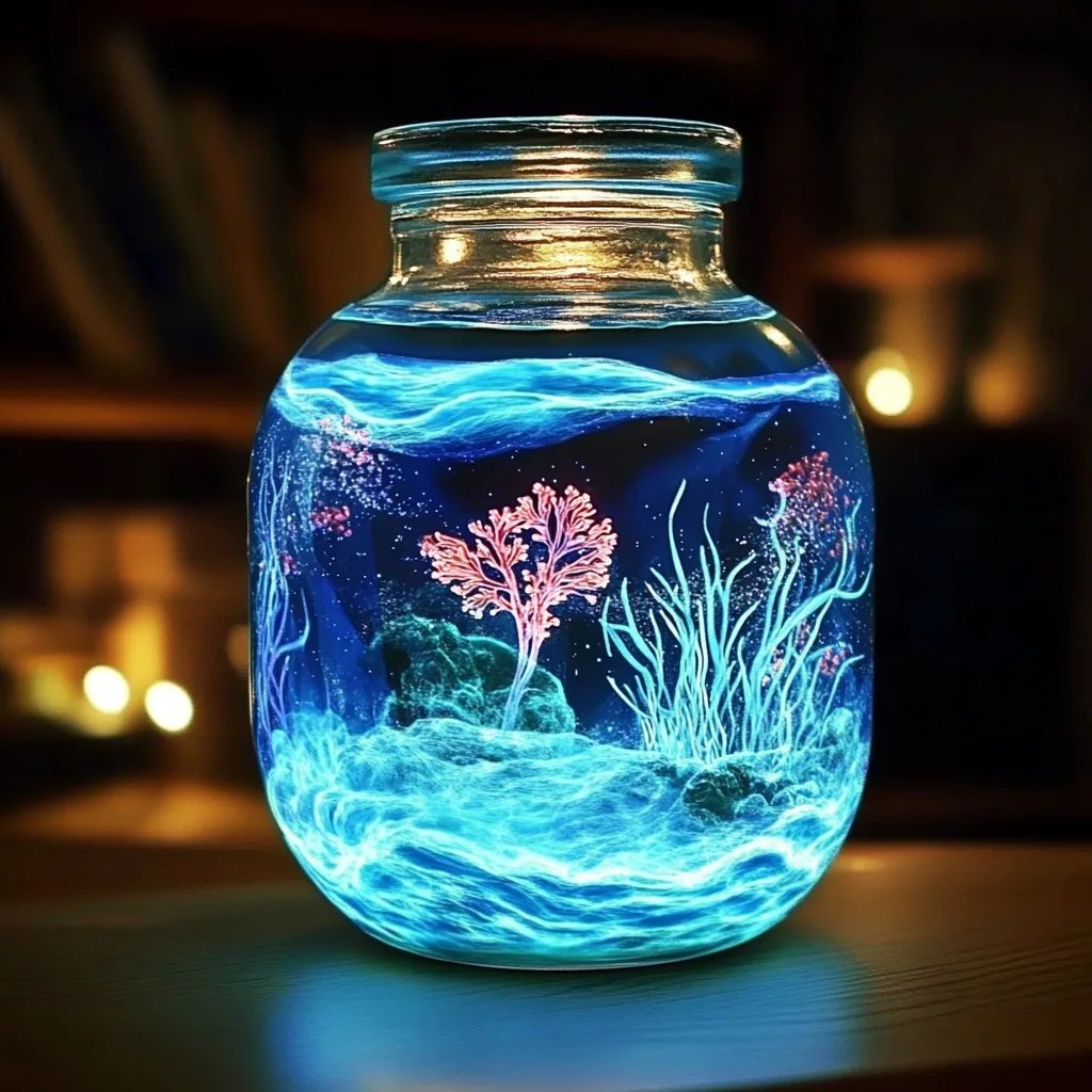 Glow-in-the-Dark Ocean Jar: An Incredible 7-Step DIY Recipe