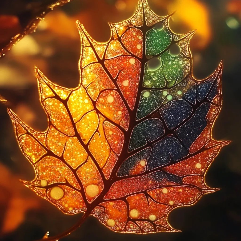 Glowing Fall Leaf Suncatcher: An Amazing Ultimate Craft for Kids