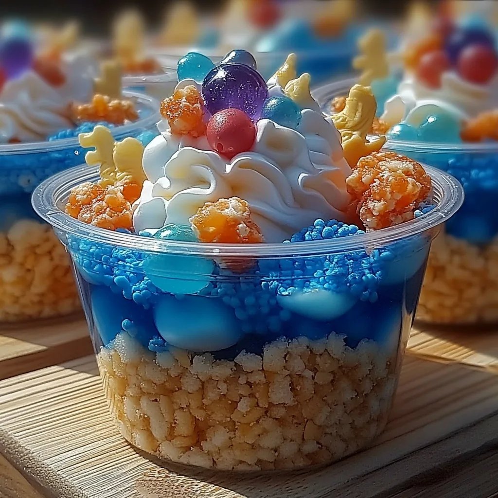 How to Make a Mini Edible Ocean World in a Cup: A Delicious Dive into Creativity