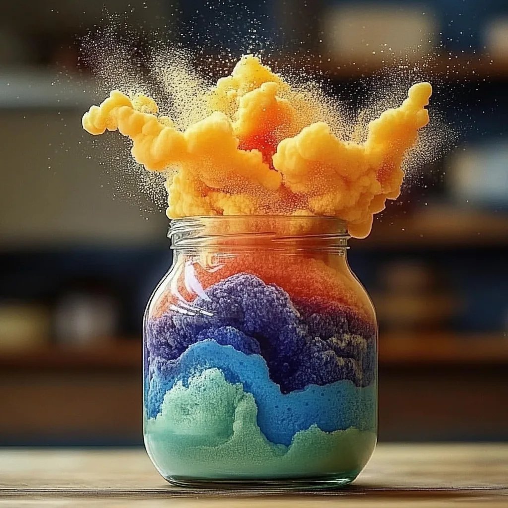 How to Make a Rainbow Volcano Jar: A Step-by-Step Guide