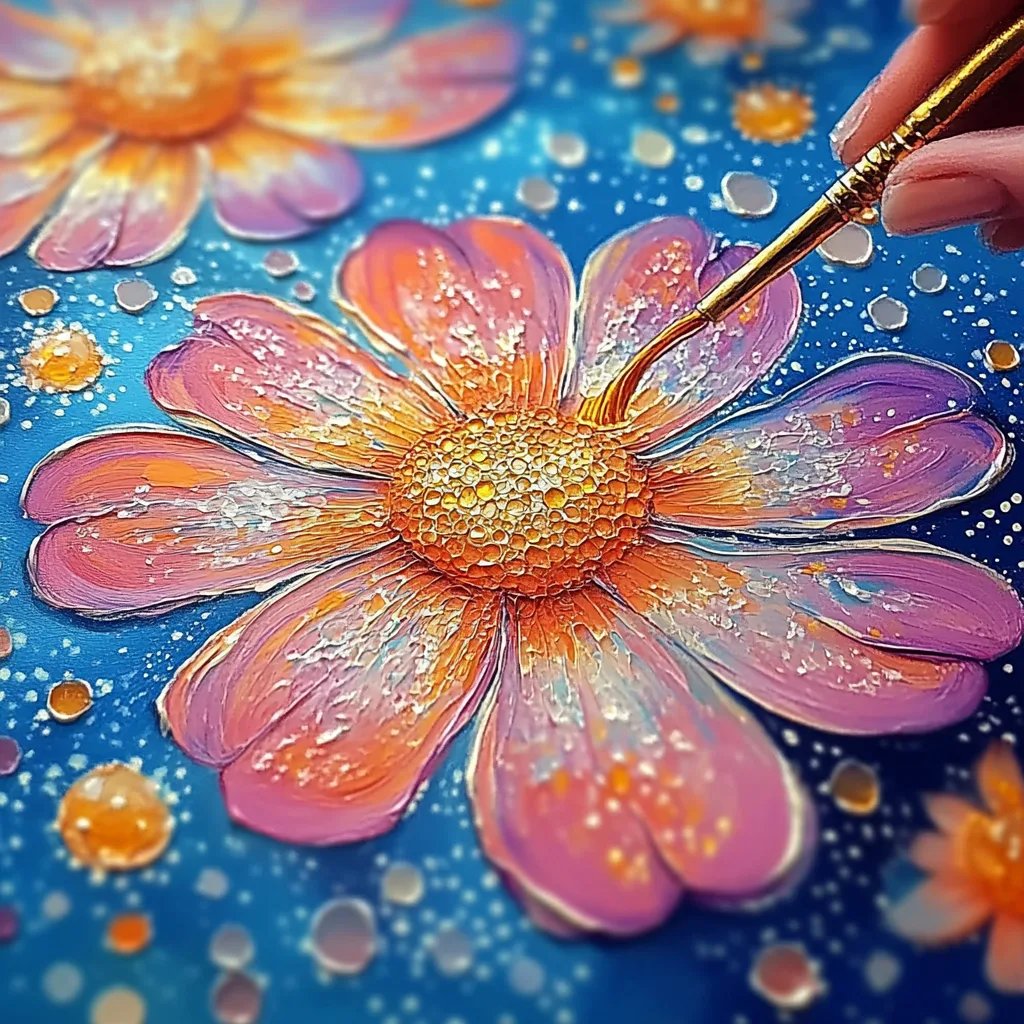 DIY Flowers Salt Painting for Kids: A Colorful Craft Adventure