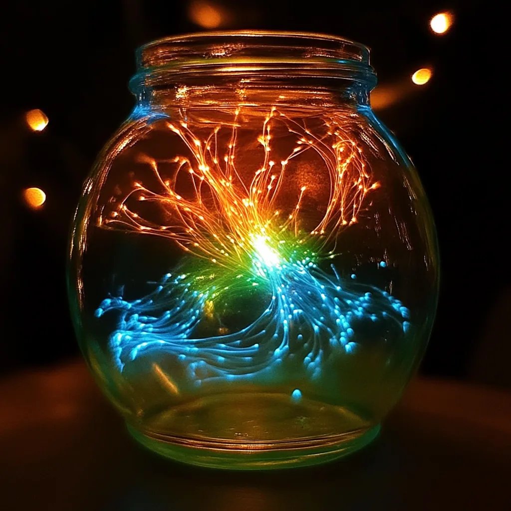 GLOW-IN-THE-DARK Fireworks in a Jar: An Incredible Ultimate Recipe