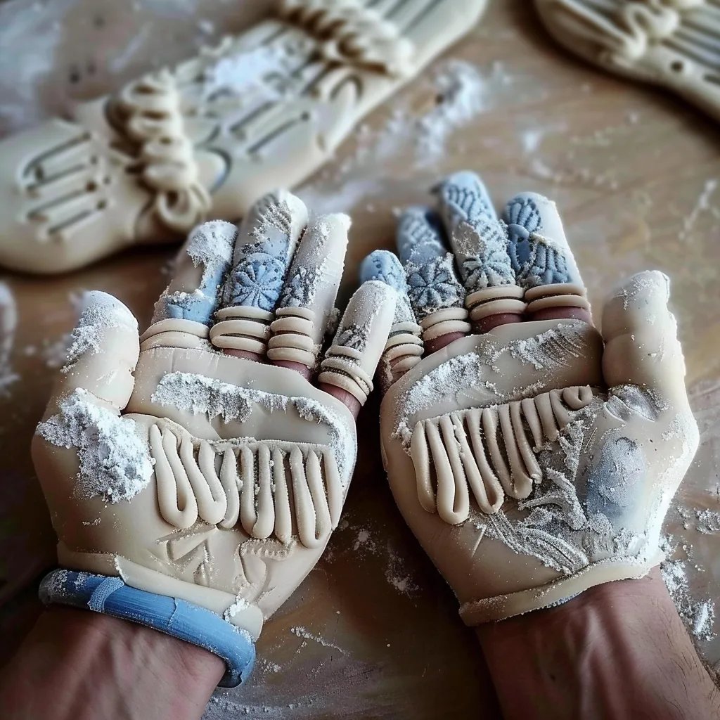 Salt Dough Handprint Gloves: An Amazing Ultimate Craft for Children