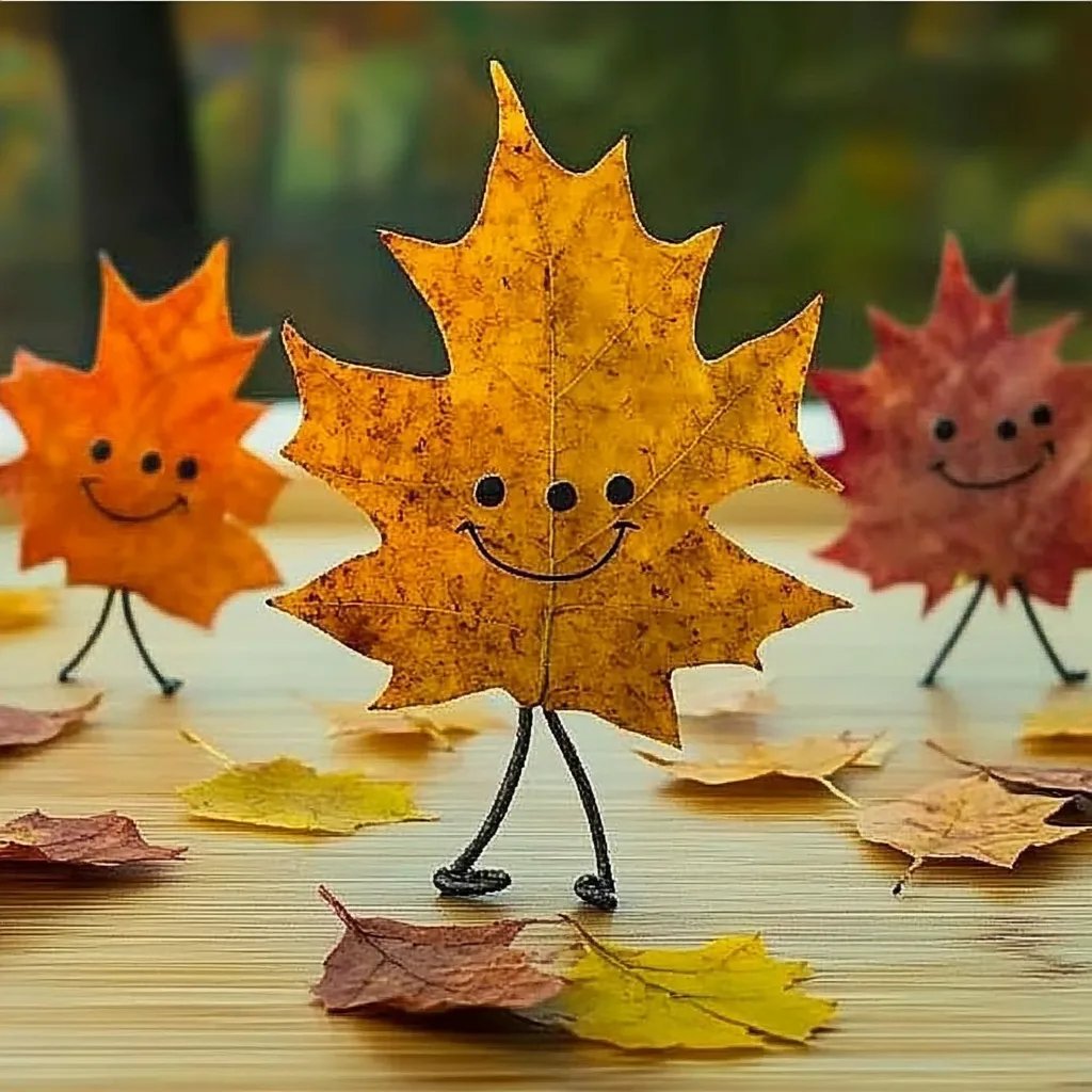 Crafting Fall Leaf People: A Whimsical Autumn Adventure
