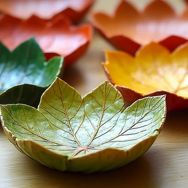 Crafting a Clay Leaf Bowl: A Step-by-Step Guide to Nature-Inspired Artistry