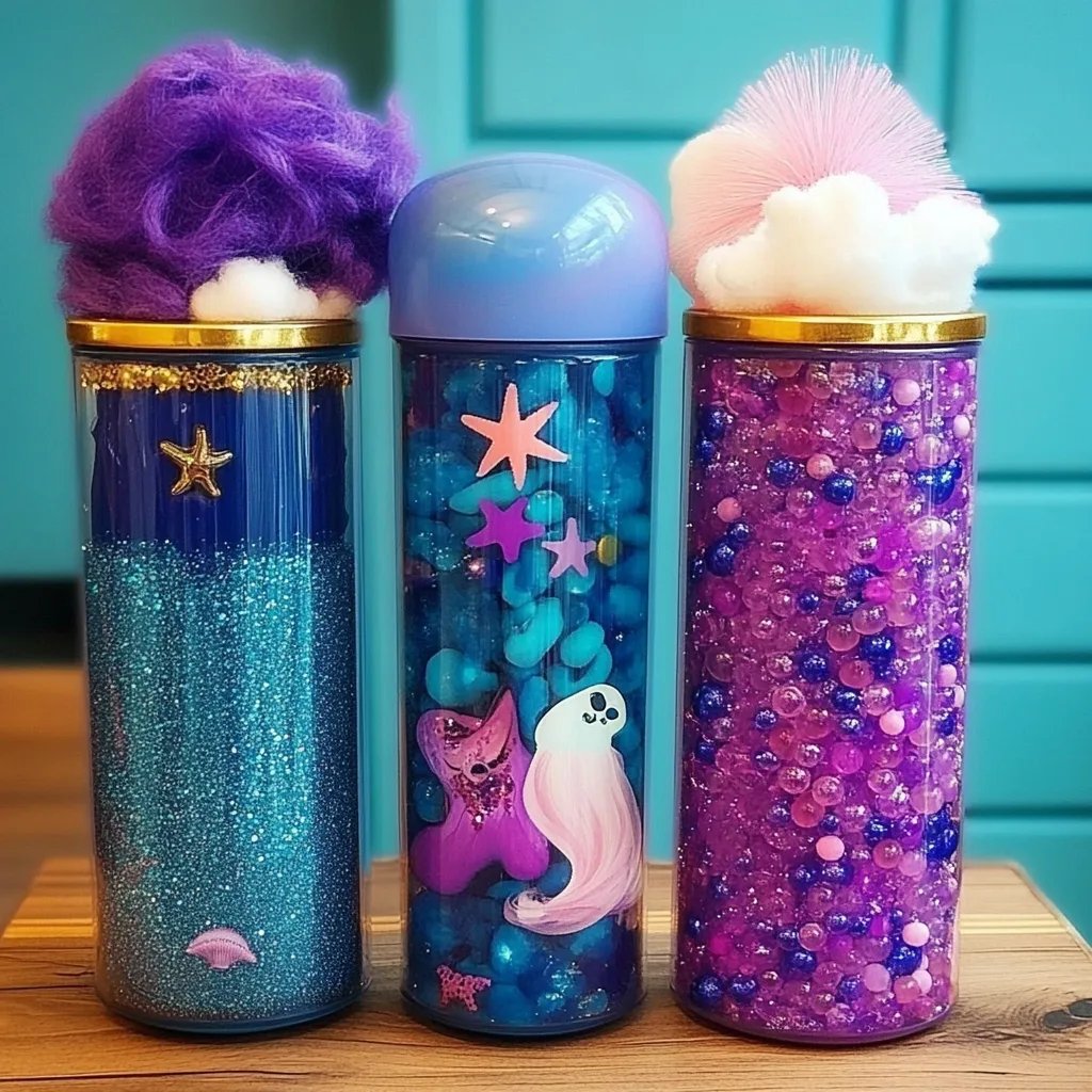 Crafting Magic: How to Make a Mermaid Sparkle Sensory Bottle