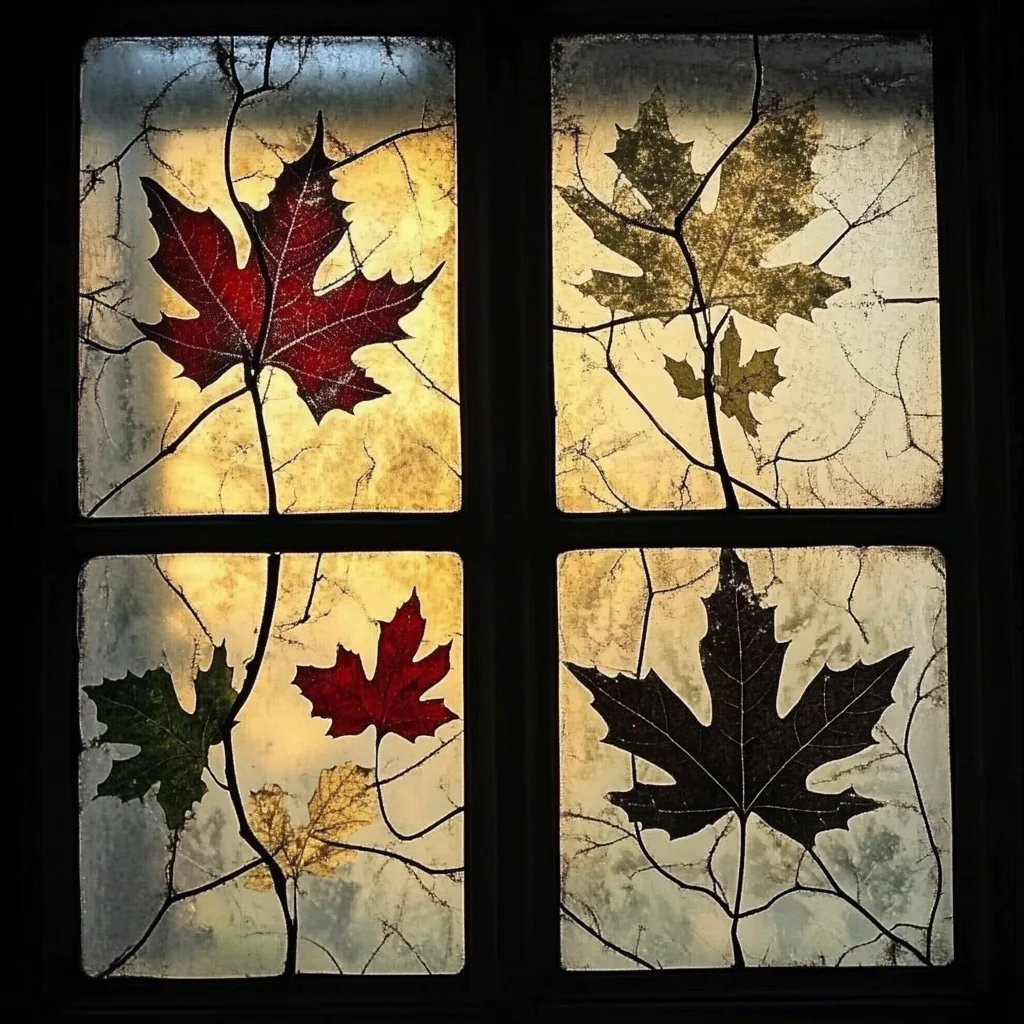 DIY Leaf Print Window Art: An Incredible 7-Step Guide