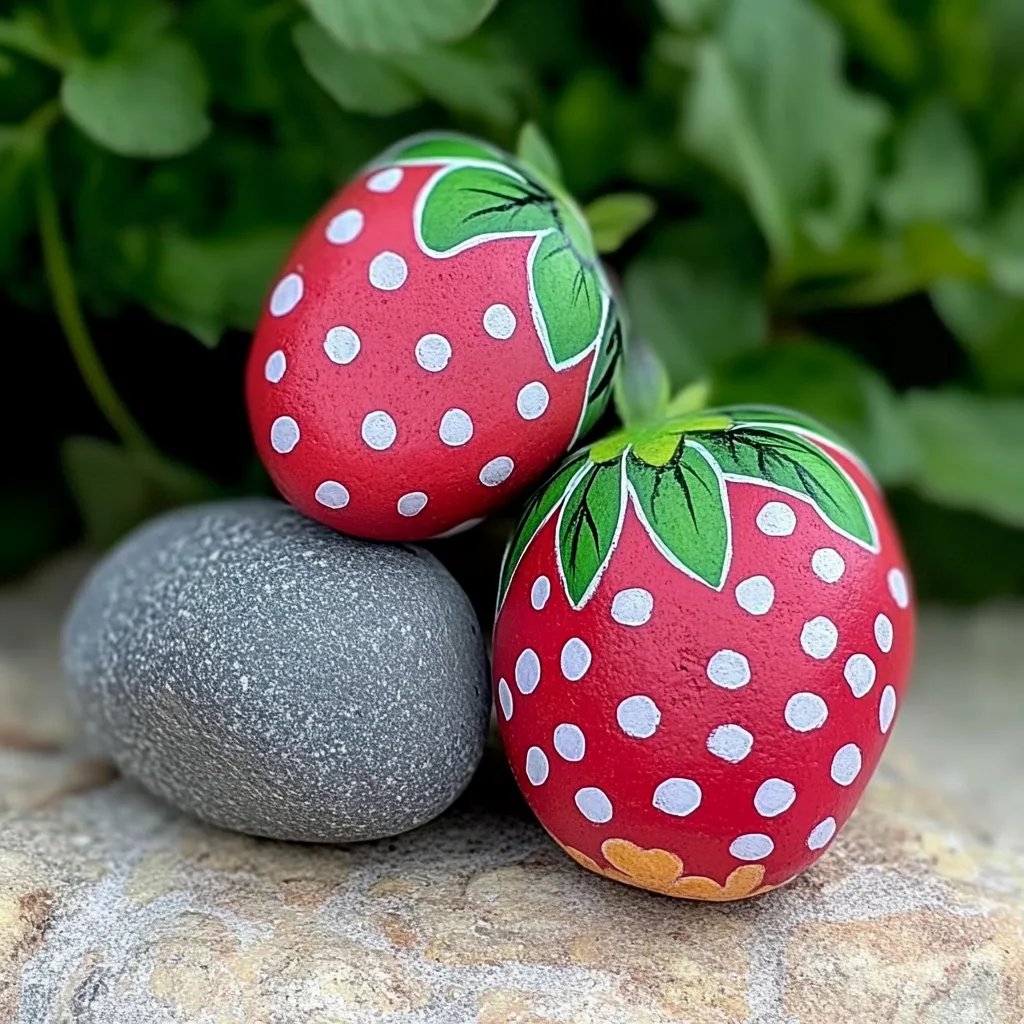 How to Make Painted Strawberry Rocks: A Step-by-Step Guide for Crafters of All Levels
