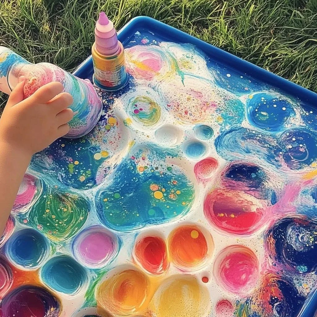 Dive into Creativity: How to Make Bubble Painting