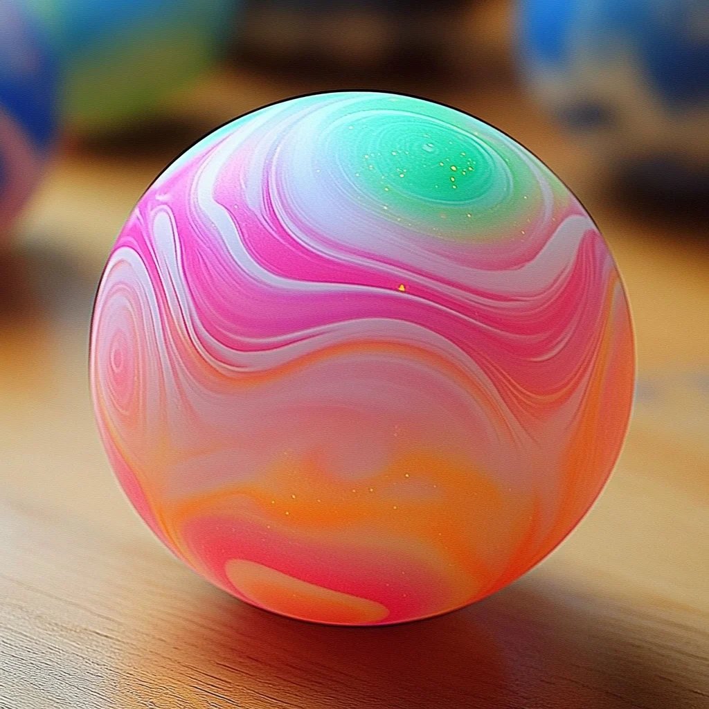 How to Make Swirl Glowing Bounce Balls: A Fun Craft Project for All Ages