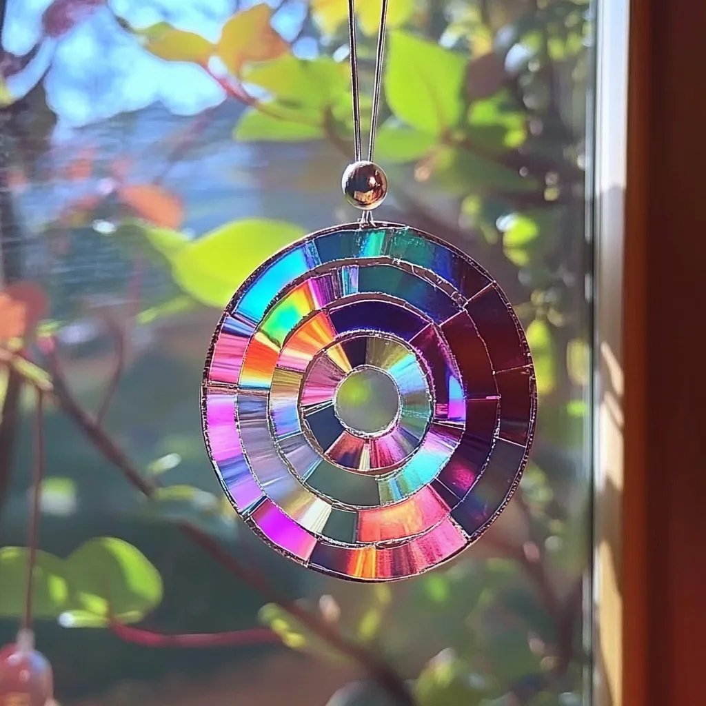 How to Make CD Suncatchers: A Colorful Crafting Journey