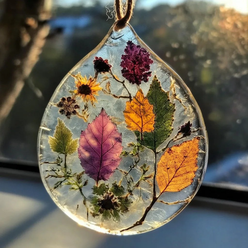 How to Make DIY Nature Suncatchers: A Step-by-Step Guide to Bringing Nature Indoors
