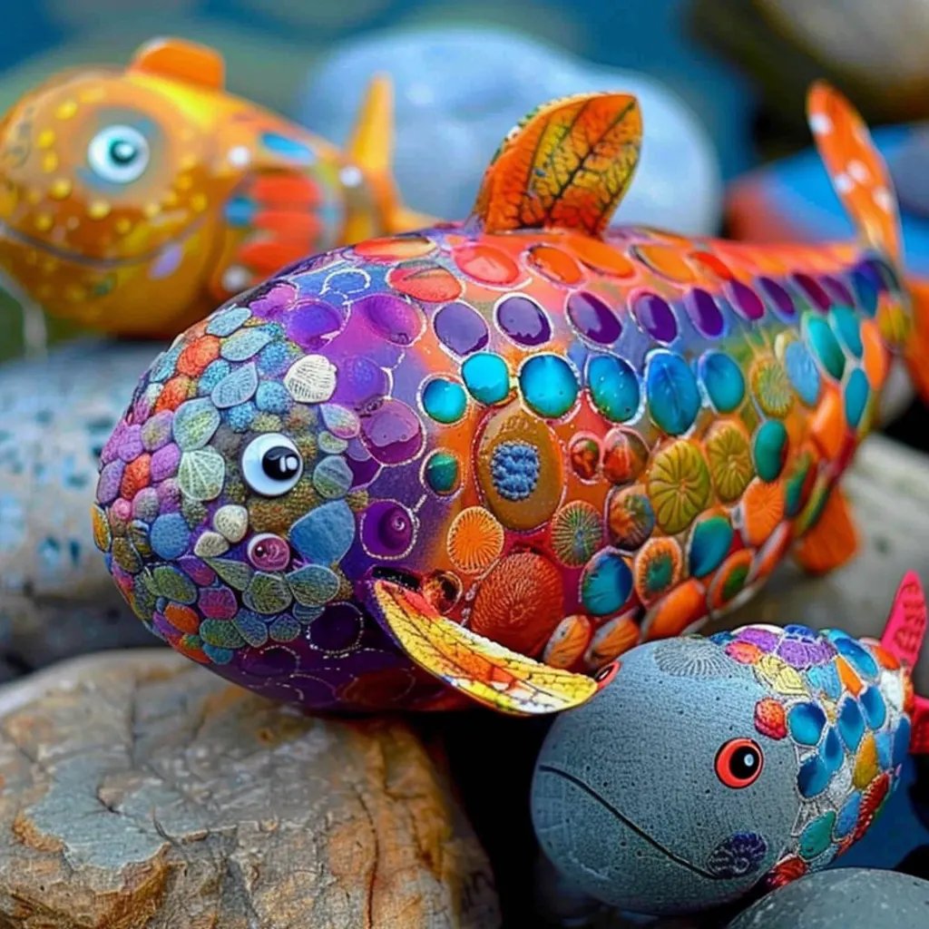 Colorful Stone Fish Craft: An Amazing Ultimate Guide You Need
