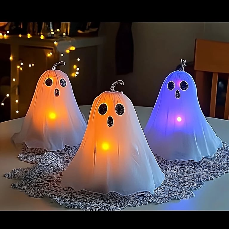 How to Make Friendly Glowing Bottle Ghosts: A Step-by-Step Guide