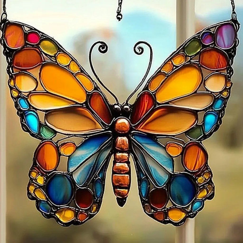 How to Make Beautiful Butterfly Suncatchers: A Step-by-Step Guide