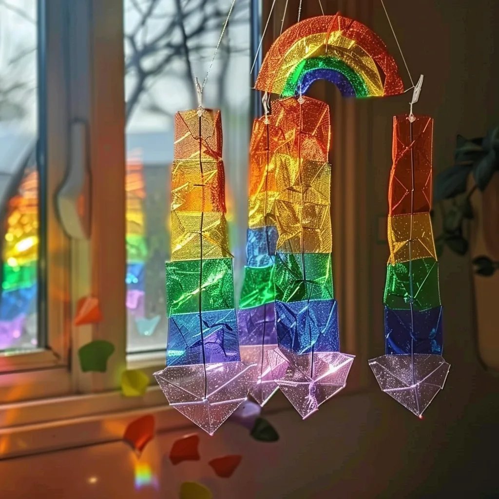 DIY Rainbow Spectrum Suncatcher: An Amazing Ultimate Project