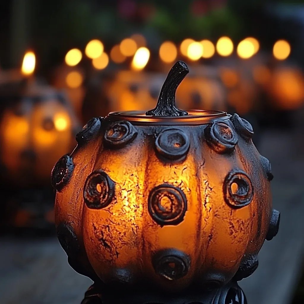 Rusted Pumpkin Candles: An Incredible Secret to Charming Decor
