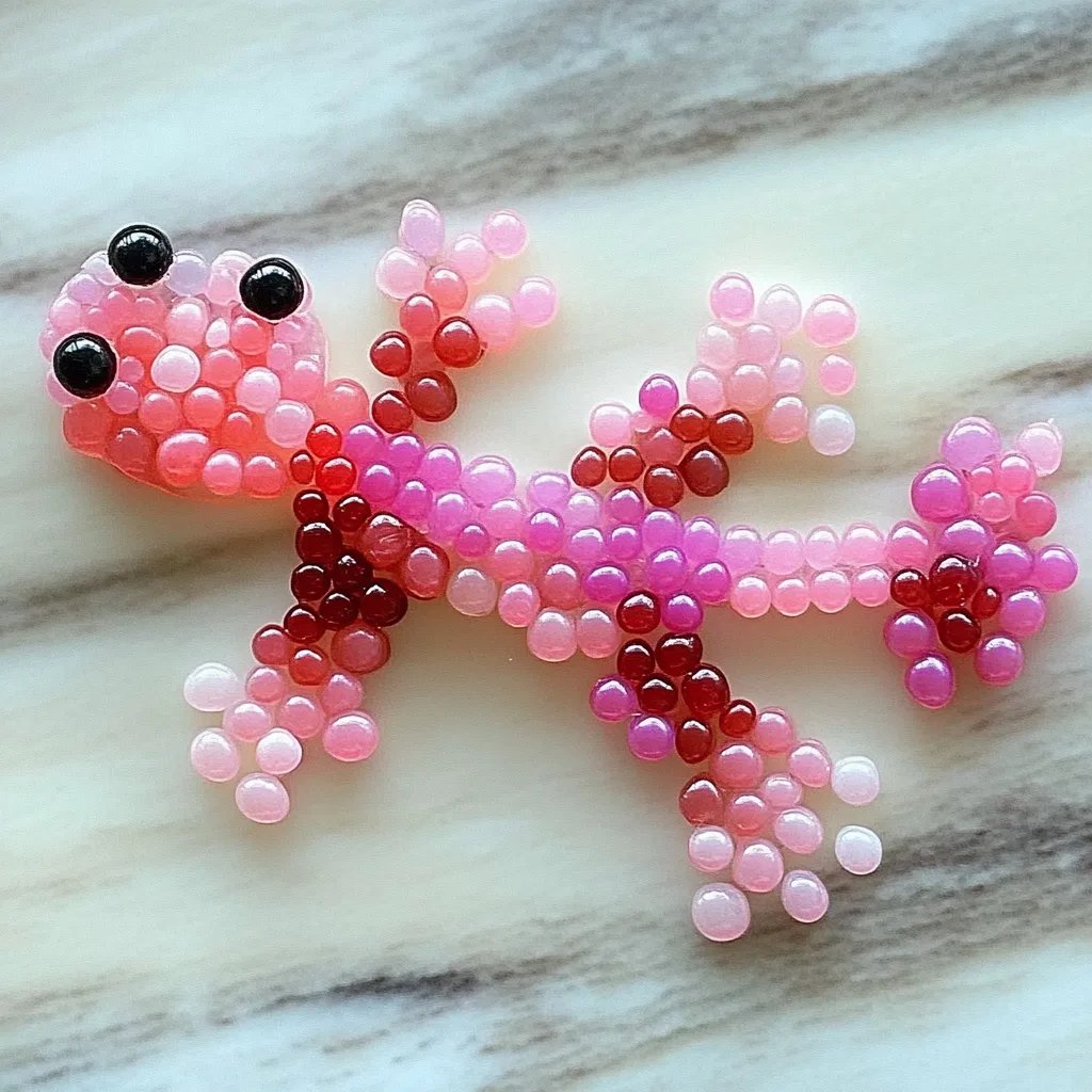 DIY Pony Bead Axolotl: A Detailed Guide to Crafting Your Own Adorable Aquatic Friend