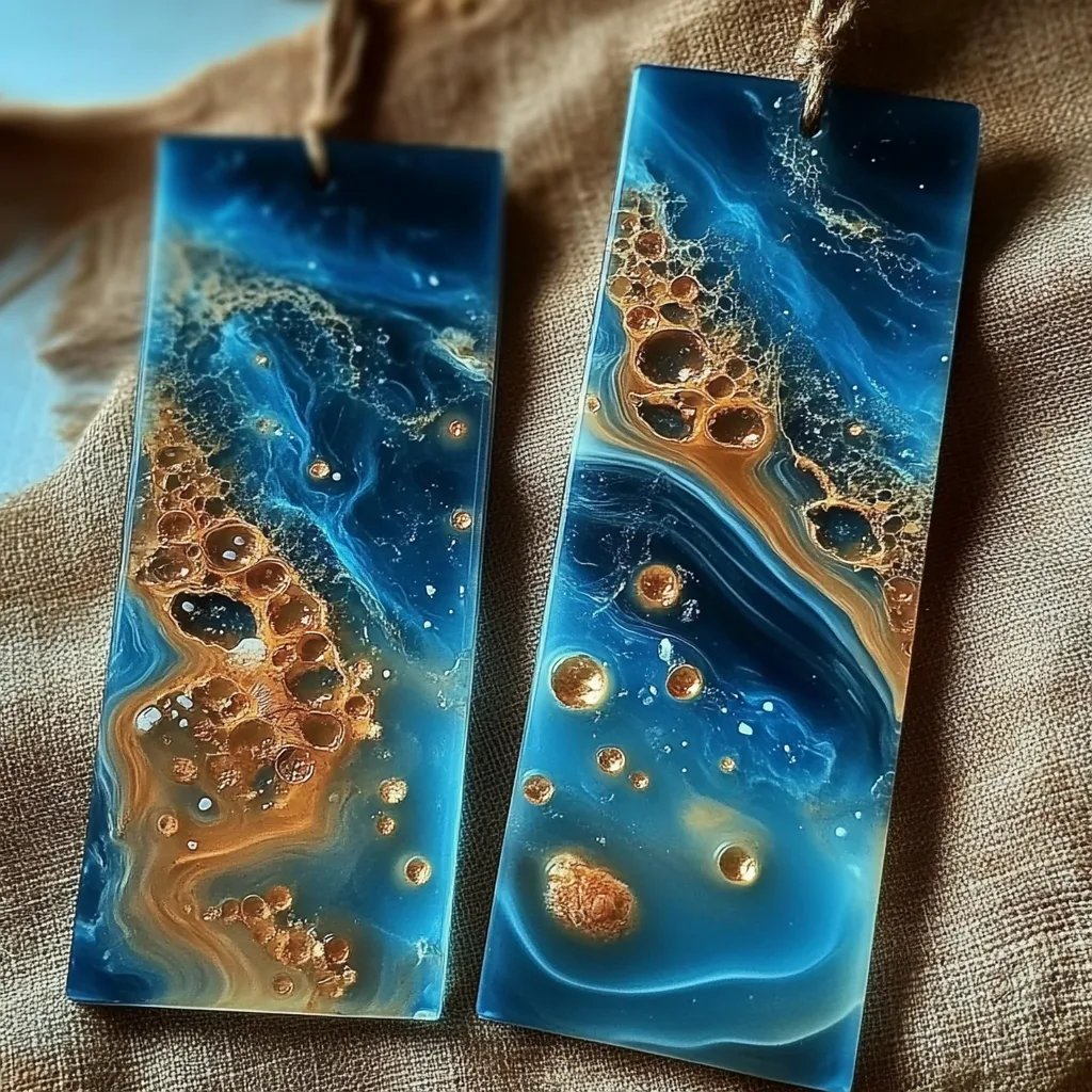 DIY Ocean Resin Bookmarks: A Step-by-Step Guide to Crafting Your Own